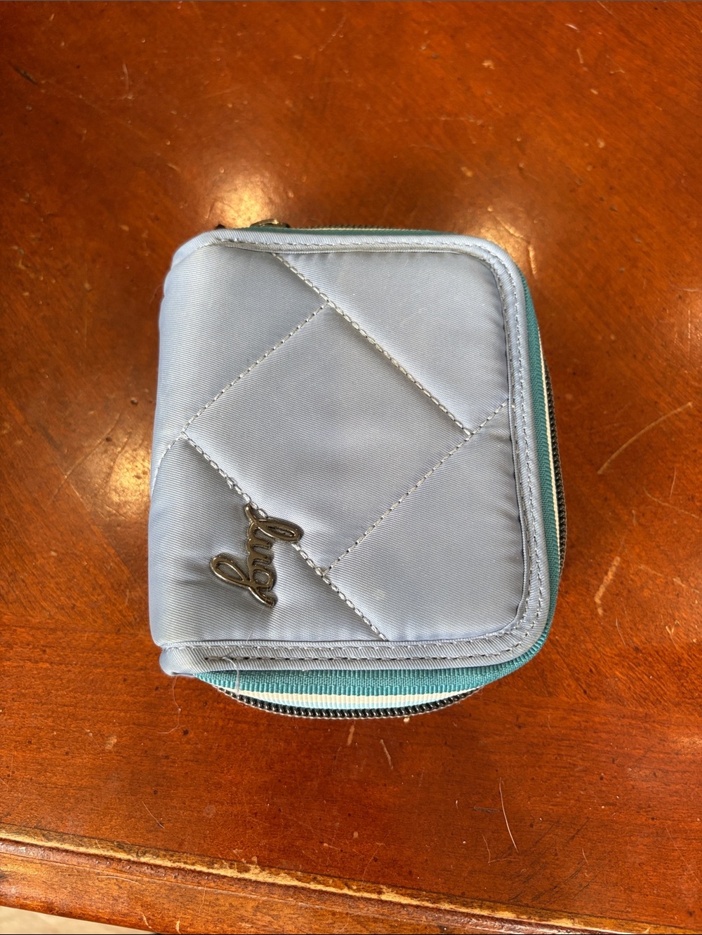 LUG SPLITS SE BLUE MOON ALOHA TEAL WALLET